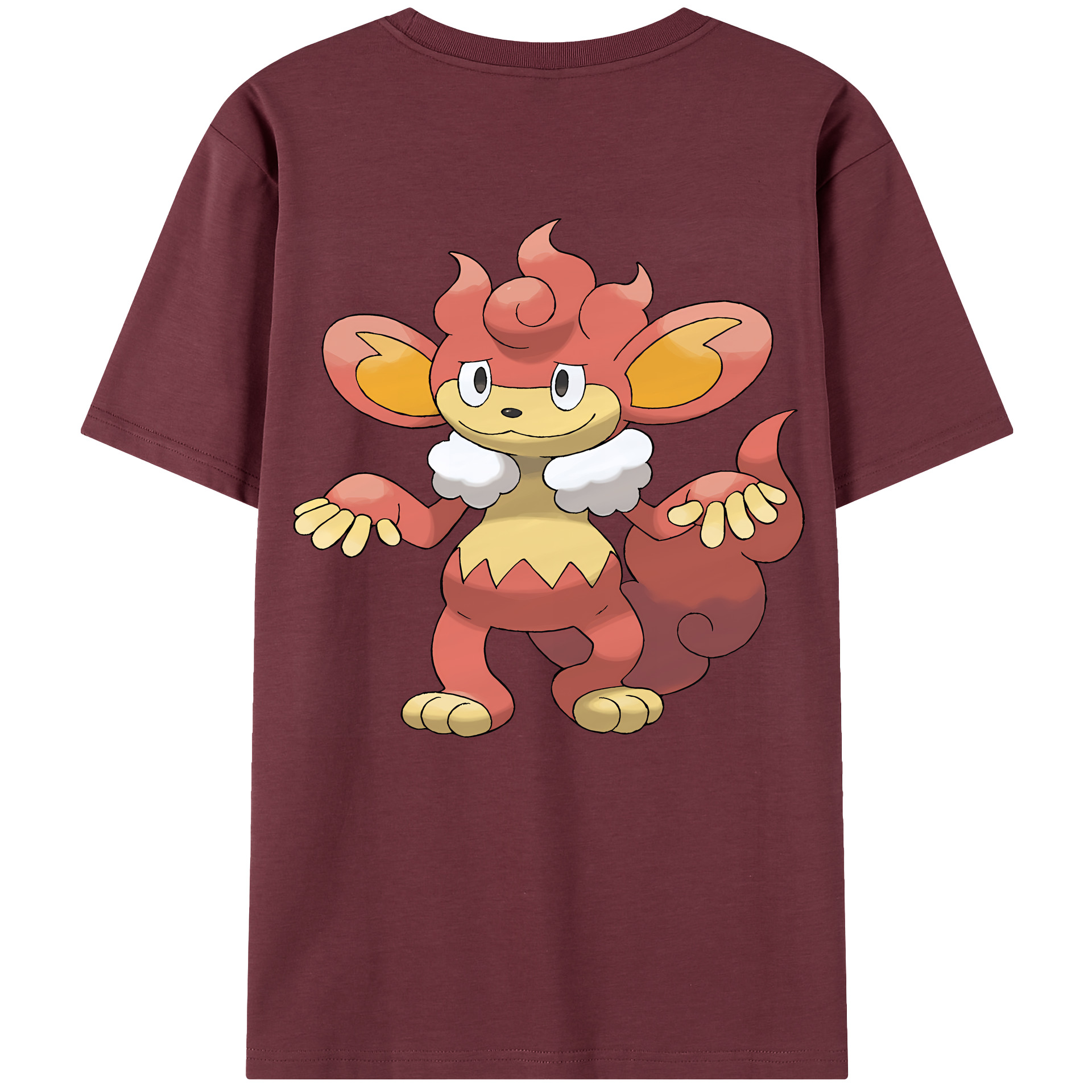 （画像用） ポケットモンスター Pokémon 綿100％半袖Tシャツ（背面プリント）